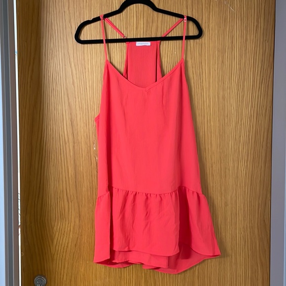 Chic Soul Tops - NWT 3x chic soul what’s the hold up coral tank